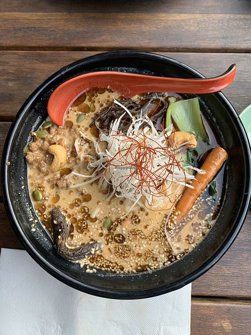 Tan tan ramen! Oh my lord, it was incredible ***** get it!  at Wabi Sabi Salon in Collingwood