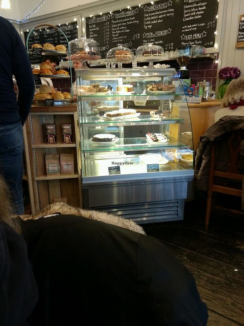 they did have vegan carrot cake at Cafe Calluna in Pitlochry