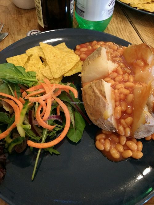the classic vegan option at Cafe Calluna in Pitlochry