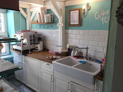 Inside  at La Donuteria in Bratislava