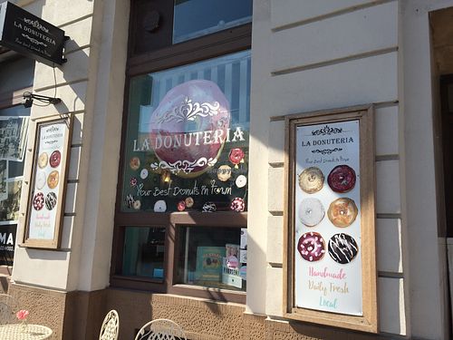 Front  at La Donuteria in Bratislava