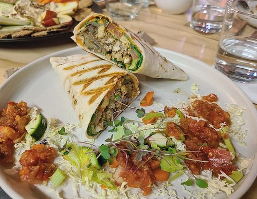 Breakfast Burrito at Cafe Nutrients in Naples