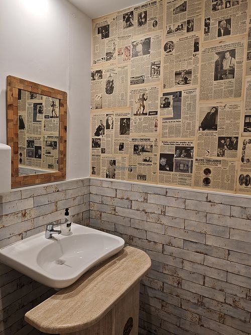 Toilet at Vegan Bombon in Alicante