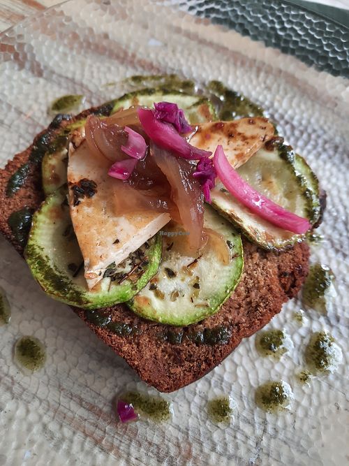 Tofu sanwich at Amelie Green in Gran Canaria