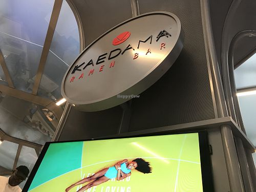 Sign  at EWR- Kaedama Ramen Bar - TC in Newark
