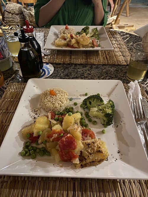 Batatalhoada com legumes (jantar) at Pousada Ecohar Yoga in Maragogi