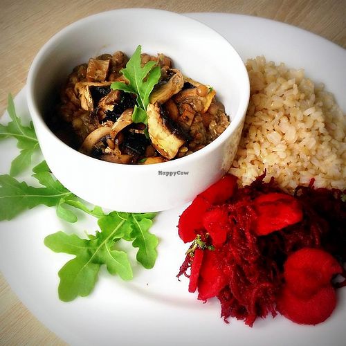 lentils  at Veg Life - Prievoz in Bratislava