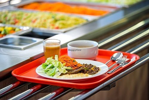 plate at Veg Life - Fresh Market in Bratislava