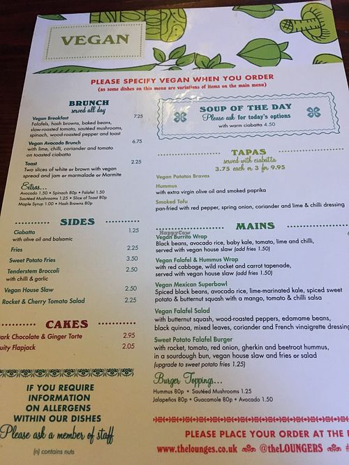 Capo Lounge Mansfield Restaurant HappyCow