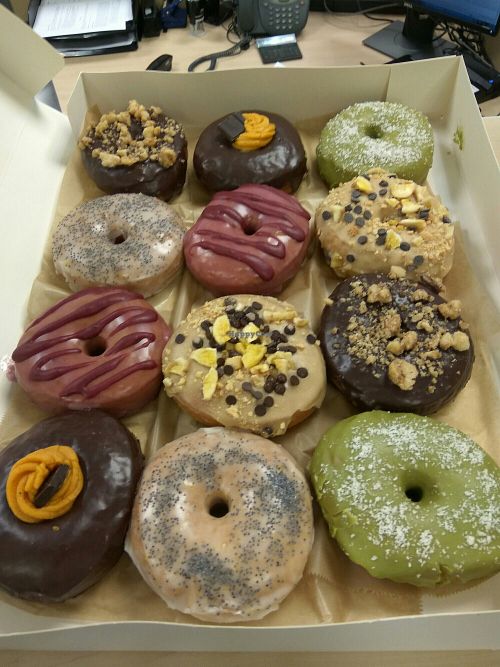 Halos en mi trabajo :) at Bite Me Cafe in Madrid