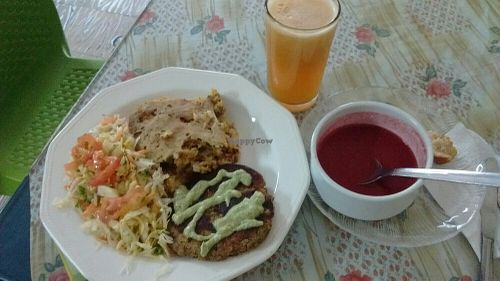 Interior view at Paraiso Resto Cafe in Medellin