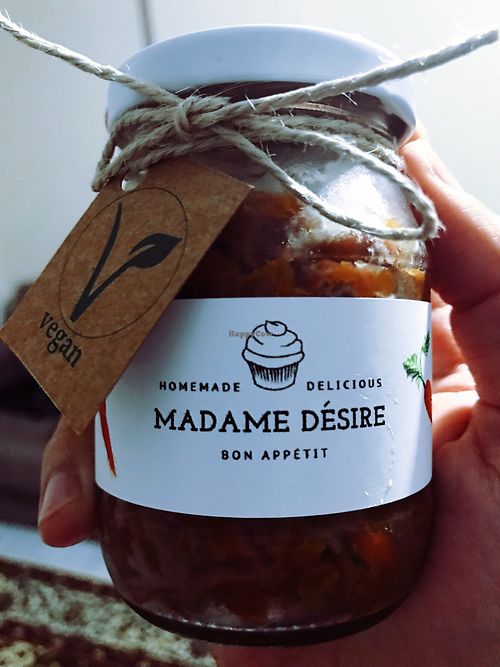 Carrot Cake at Madame Désire in Istanbul