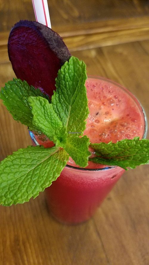 carrot beetroot at Simply Vegan in South West London