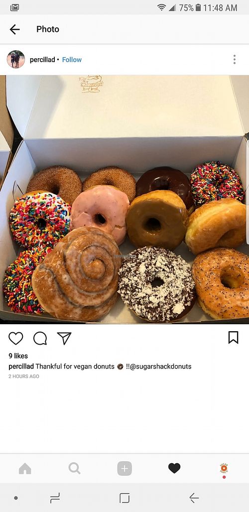 Sugar Shack Donuts & Coffee Midlothian Virginia Bakery HappyCow