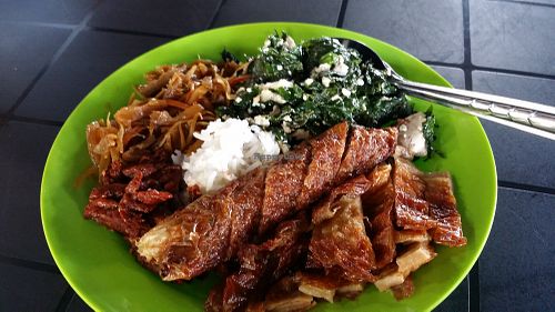 Food at Da Li Vege Rice - Food Stall in Bukit Mertajam