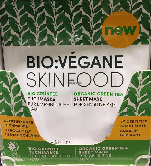 Green-tea sheet mask (cranberry also available) at Dm-Drogerie Markt - Bühlstraße in Fellbach