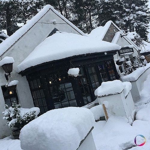 winter at The Old Bridge Inn in Aviemore