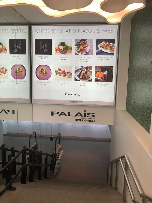 inside de shopping mall at Wholesome Savour in Central Singapore