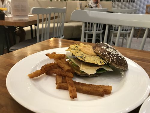 Little pathetic burger  at Wholesome Savour in Central Singapore