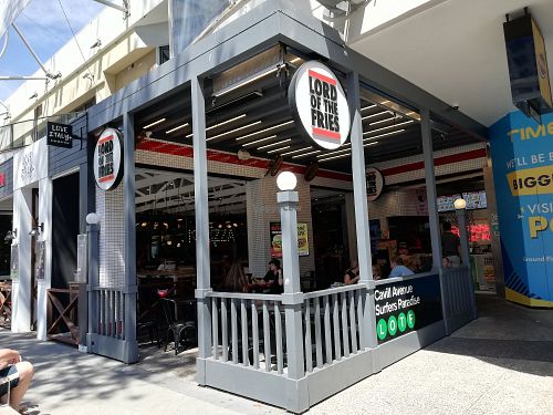 ☺ at Lord of the Fries in Surfers Paradise