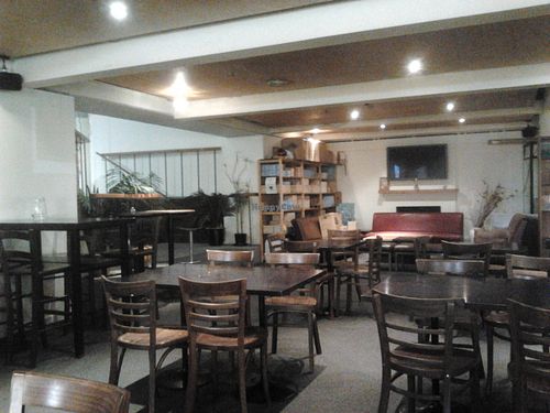 On entry into Higher Taste from the mall. at Higher Taste Restaurant in Wellington