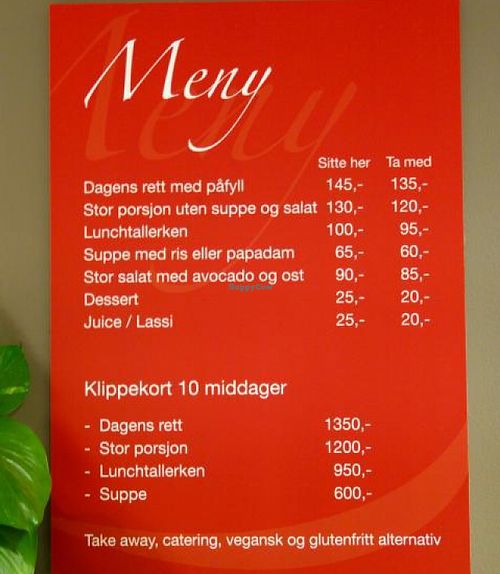 Krishna's Cuisine at Krishna's Cuisine in Oslo