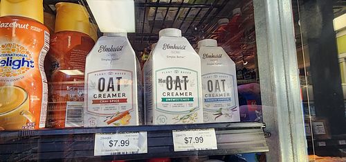 Milks June 2023 at Doud's Market in Mackinac Island