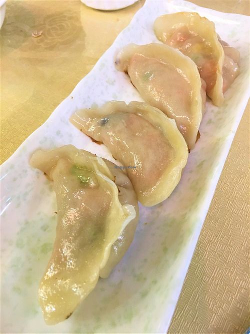 Dumplings at A Mi Tuo Fo Su Xin Yuan 阿彌陀佛素心園 in New Territories