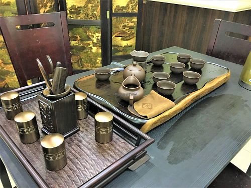 Tea room at A Mi Tuo Fo Su Xin Yuan 阿彌陀佛素心園 in New Territories