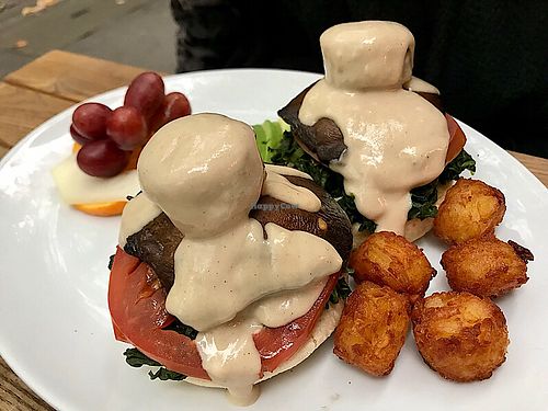 vegan british breakfast (all day!) at The Diner - Covent Garden in London