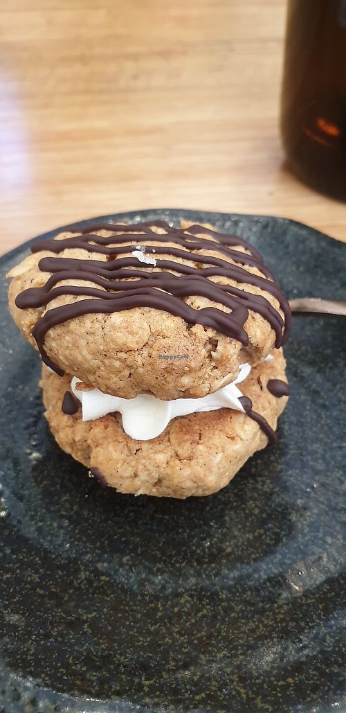 Peanut butter sandwich cookie at FacePlant in Geelong