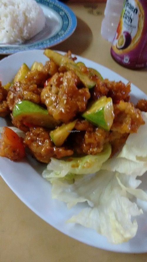 Sour and aweet at Yi Xin Vegetarian 一心素食 in Central Singapore