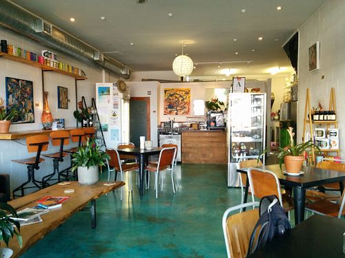 interior at The Living Room in Devonport