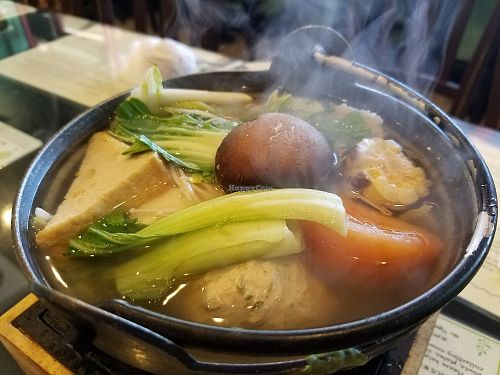 Veggie hot pot at Sweet Veggie in Walnut