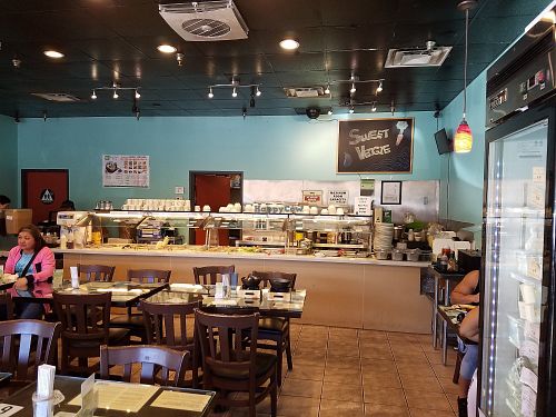 Inside at Sweet Veggie in Walnut