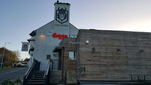 outside at The Viking Pub and Bakehouse in West Kirby