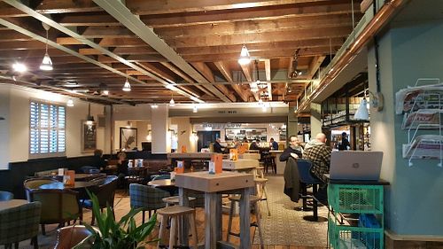inside bar area at The Viking Pub and Bakehouse in West Kirby