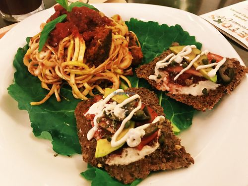 Raw Spaghetti  at Detoks Cafe  in Kocaeli