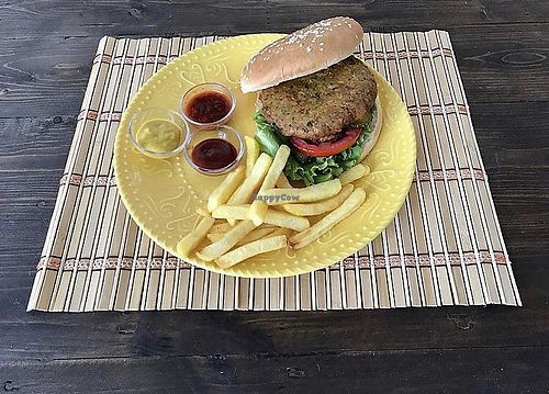 Vegan Burger  at Capella in Izmir