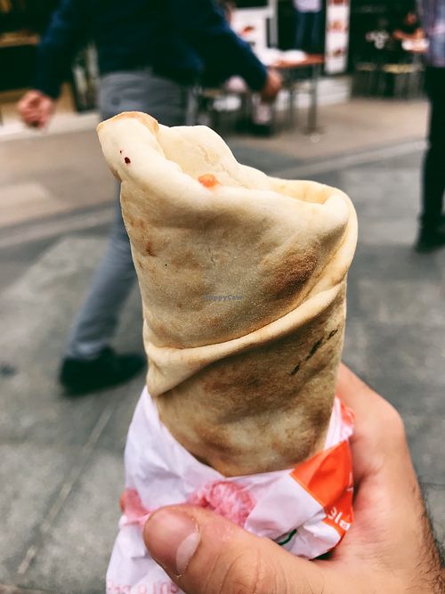 Falafel Wrap at Gazze Falafel - Molla Gürani Mahallesi in Istanbul