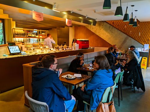 Inside of Wulf & Lamb at Wulf & Lamb Chelsea in London