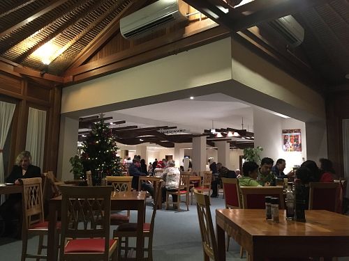 dining area at Mojitos Beach Terrace in Mellieha