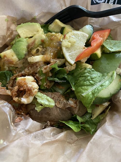 Rustic vegan at Potato Valley Cafe in Annapolis