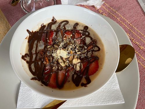 Tapioca pudding at Ol-Lin Vegan in Ajijic