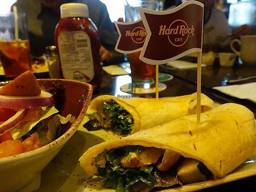 Grilled Ratatouille wrap  at Hard Rock Cafe - Sentosa in Central Singapore