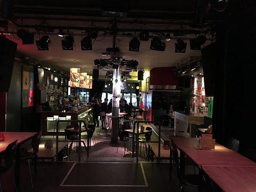 Streetside at Backstage Vegan Kitchen in Rotterdam