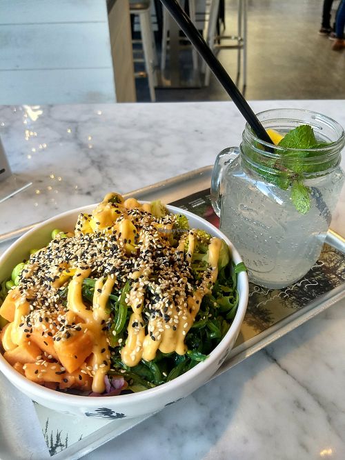 Vegan at UF Poke Bar - Großer Burstah in Hamburg