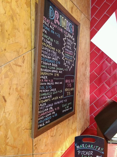 drinks at Illegal Jack's in Edinburgh