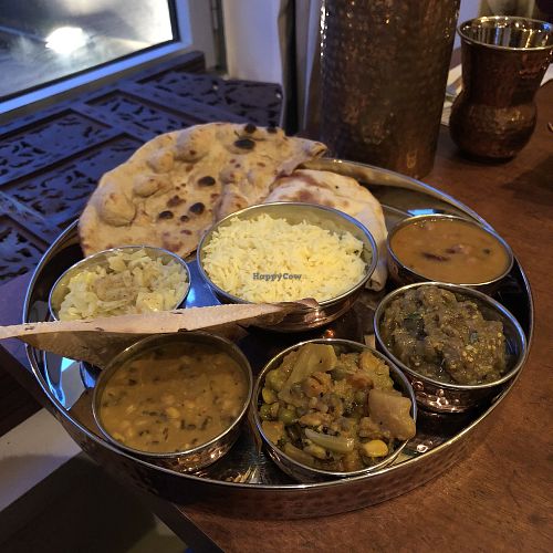 Thali C at Hindusthali in Montreal