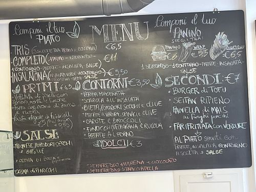   at Officina Vegana in Naples